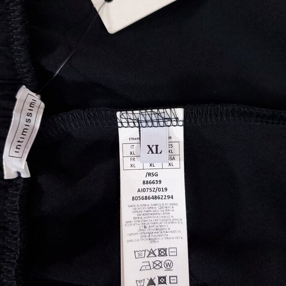 NWT Intimissimi Womens XL Trousers with Pockets Pants Black AI075Z - Picture 11 of 14
